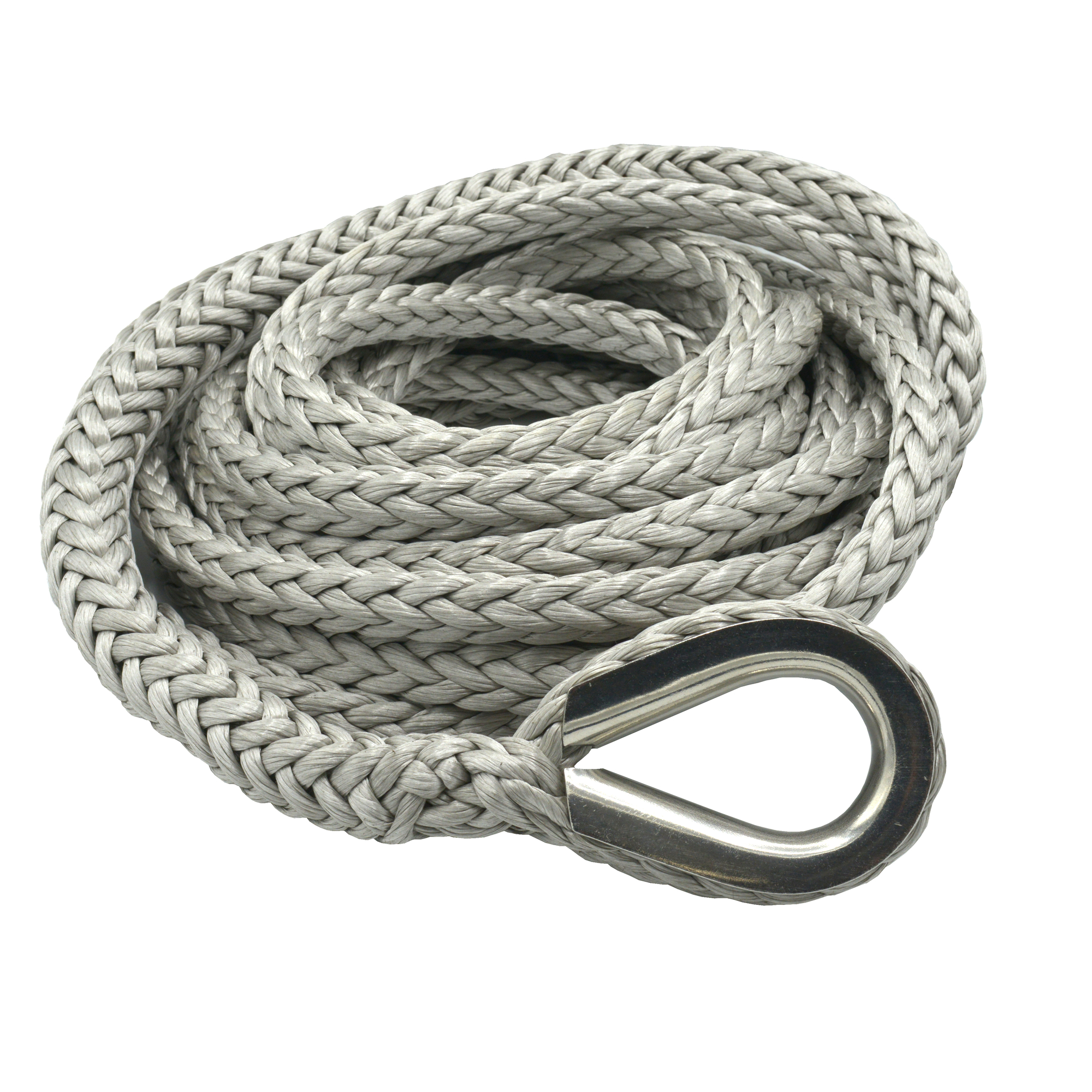 Nimbus, 125ft.Synthetic Winch Line w/Thimble, Max. Capacity 50799 lb, Length 125 ft, Diameter 5/8 in, Model# 25-0625125